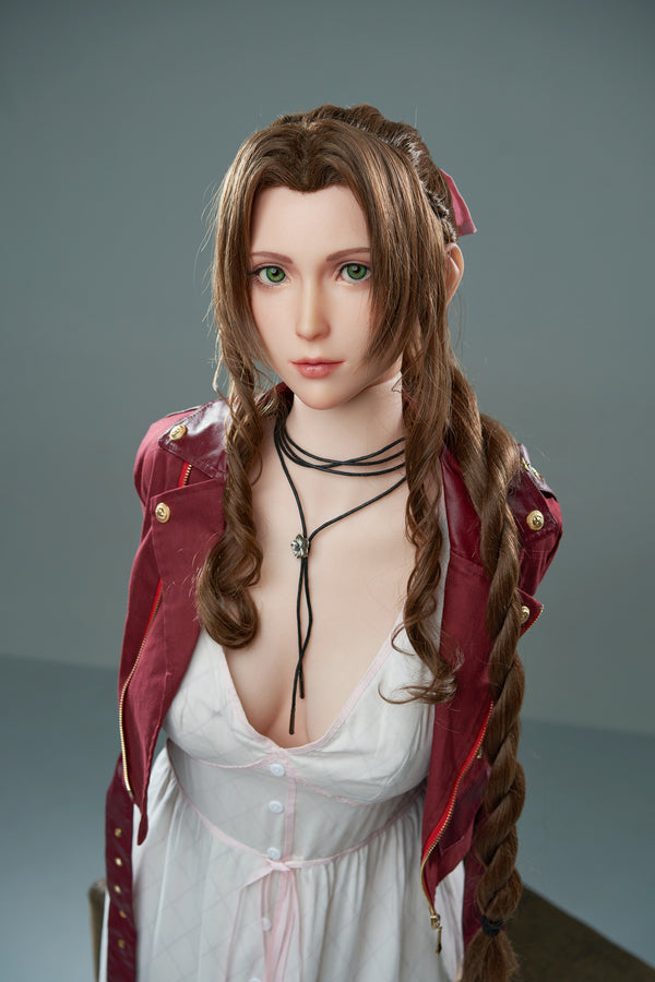 Aerith V1 (Full Silicone) : Poupée sexuelle asiatique Game Lady (Lady-4)