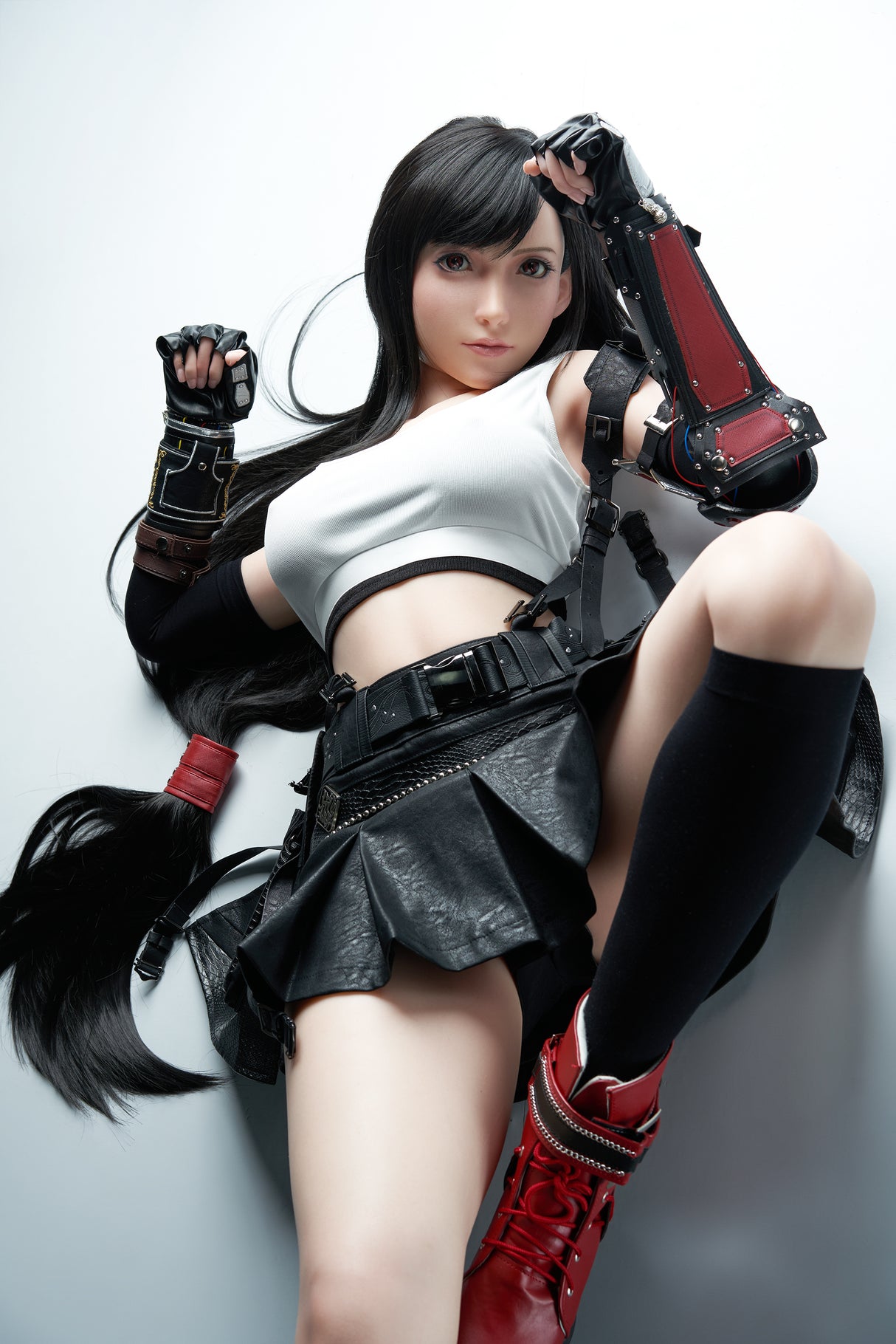 Tifa V3(Full Silicone): Game Lady Asian Sex Doll(Lady-3)