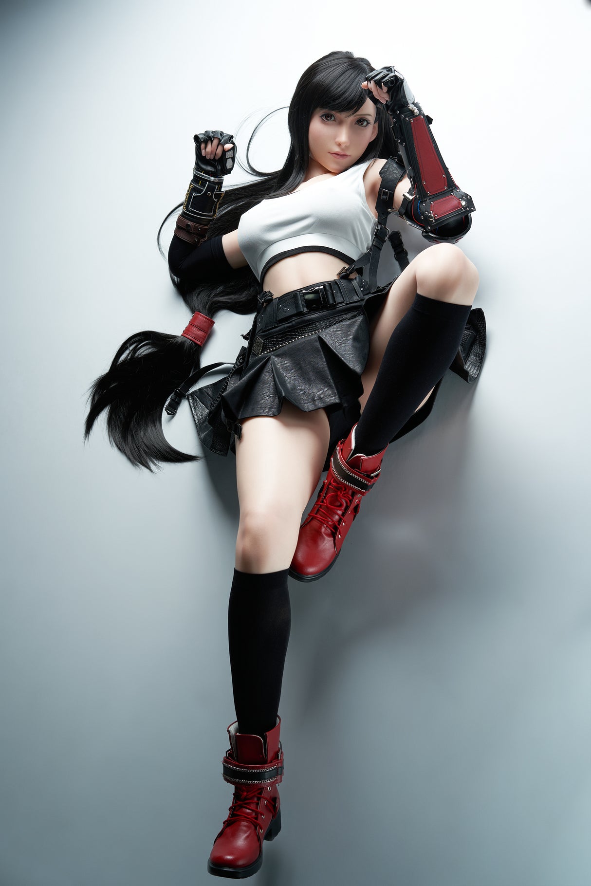 Tifa V3(Full Silicone): Game Lady Asian Sex Doll(Lady-3)