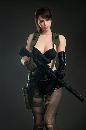 Quiet (Full Silicone): Game Lady White Sex Doll(Lady-13)