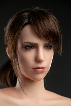 Quiet (Full Silicone): Game Lady White Sex Doll(Lady-13)