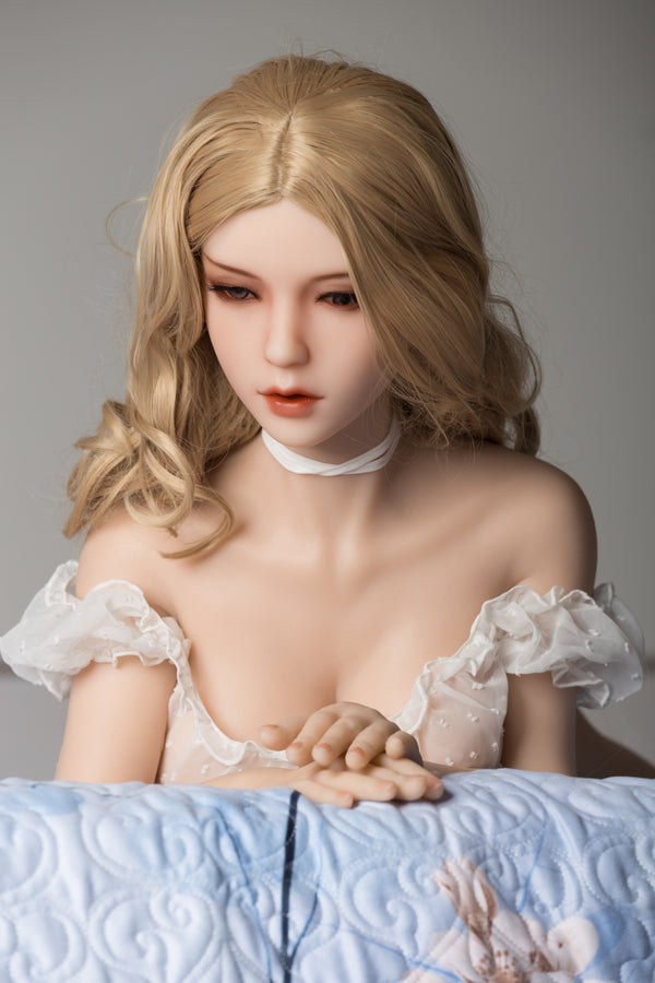 Sophia: SANHUI White Sex Doll (Full Silicone)