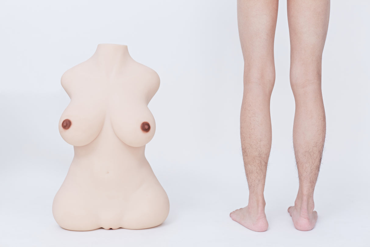 Runder Oberschenkel Gelb: Climax Doll Sex Doll Torso