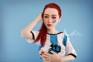 Football Girl (Vollsilikon): Angel Kiss Asiatische Sexpuppe